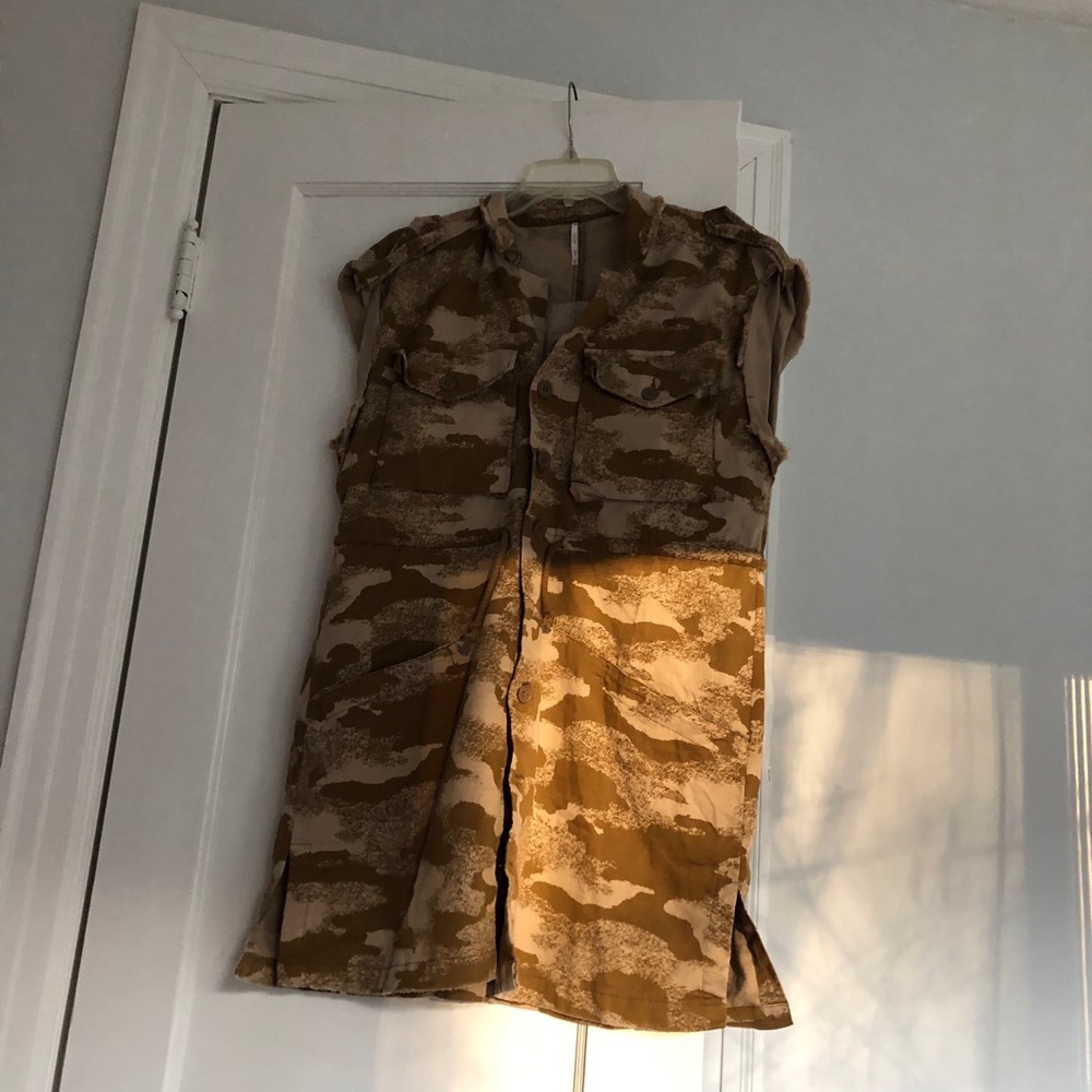 Free People women vest S  XS